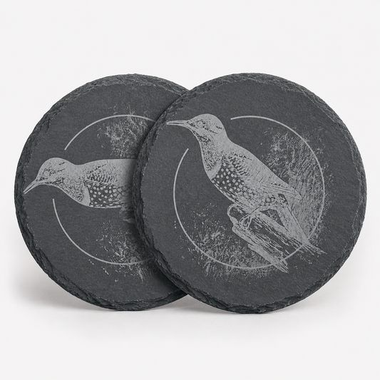 Slate Coasters - 2026 Wildlife Collection